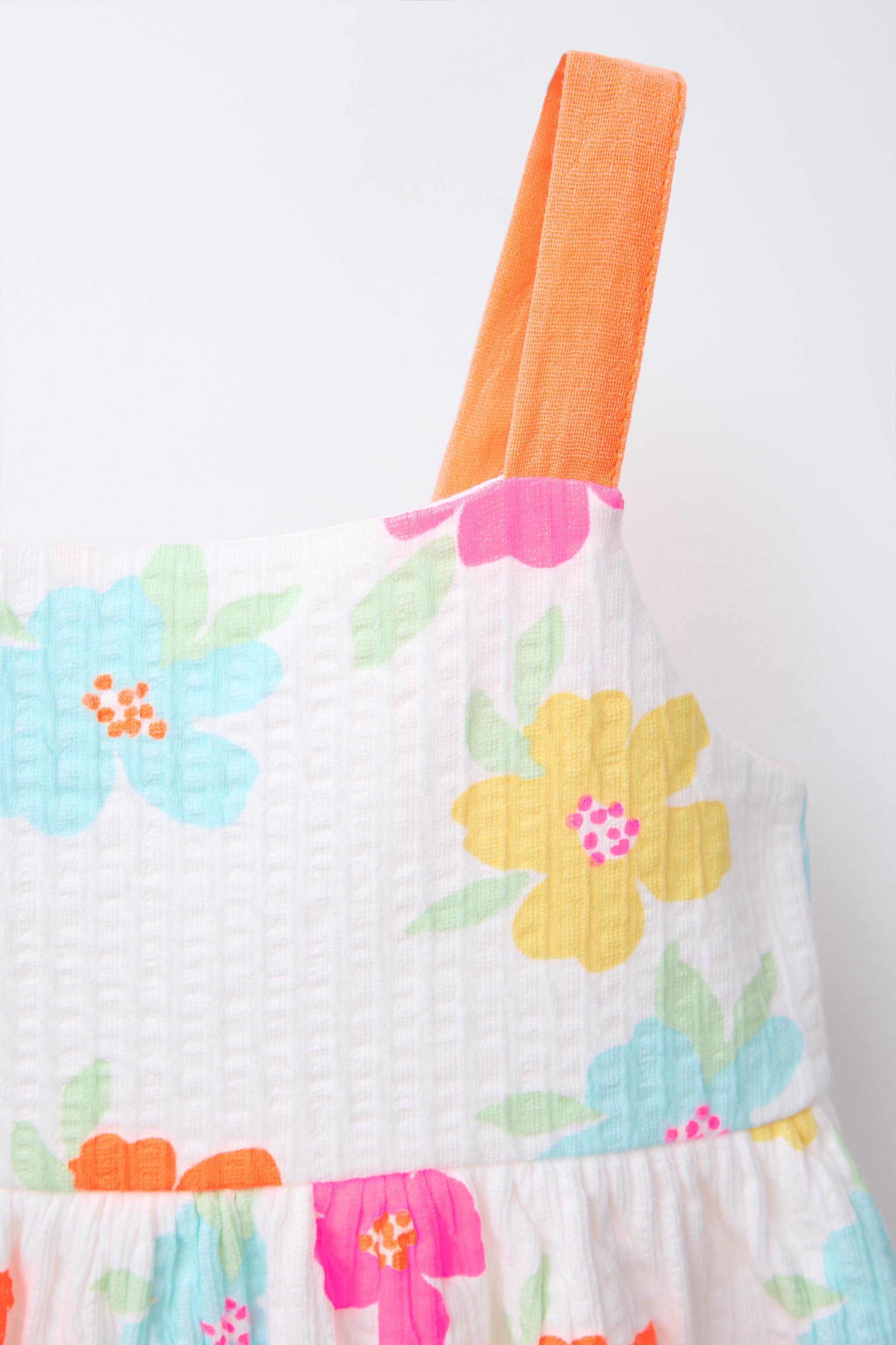 ROBE TEXTURÉE IMPRIMÉE LACET